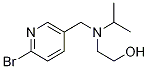 2-[(6-BroMo-pyridin-3-ylMethyl)-isopropyl-aMino]-ethanol Struktur