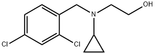 2-[Cyclopropyl-(2,4-dichloro-benzyl)-aMino]-ethanol Struktur