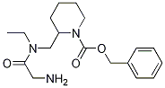 2-{[(2-AMino-acetyl)-ethyl-aMino]-Methyl}-piperidine-1-carboxylic acid benzyl ester Struktur