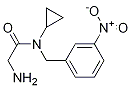 2-AMino-N-cyclopropyl-N-(3-nitro-benzyl)-acetaMide Struktur