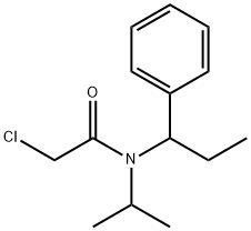 2-Chloro-N-isopropyl-N-(1-phenyl-propyl)-acetaMide Struktur