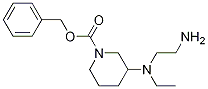 3-[(2-AMino-ethyl)-ethyl-aMino]-piperidine-1-carboxylic acid benzyl ester Struktur