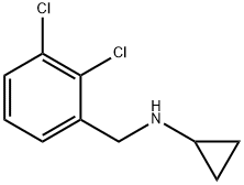 Cyclopropyl-(2,3-dichloro-benzyl)-aMine Struktur