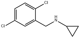 Cyclopropyl-(2,5-dichloro-benzyl)-aMine Struktur