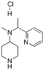 Methyl-piperidin-4-yl-(1-pyridin-2-yl-ethyl)-aMine
hydrochloride Struktur