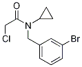 N-(3-BroMo-benzyl)-2-chloro-N-cyclopropyl-acetaMide Struktur