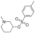 Toluene-4-sulfonic acid 1-Methyl-piperidin-3-yl ester Struktur