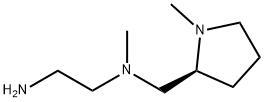 N*1*-Methyl-N*1*-((S)-1-Methyl-pyrrolidin-2-ylMethyl)-ethane-1,2-diaMine Struktur