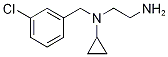 N*1*-(3-Chloro-benzyl)-N*1*-cyclopropyl-ethane-1,2-diaMine Struktur