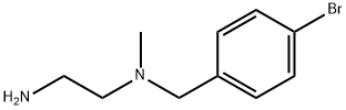 N*1*-(4-BroMo-benzyl)-N*1*-Methyl-ethane-1,2-diaMine Struktur