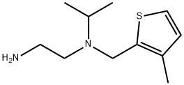 N*1*-Isopropyl-N*1*-(3-Methyl-thiophen-2-ylMethyl)-ethane-1,2-diaMine Struktur