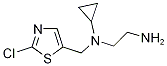 N*1*-(2-Chloro-thiazol-5-ylMethyl)-N*1*-cyclopropyl-ethane-1,2-diaMine Struktur