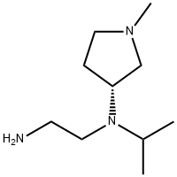 N*1*-Isopropyl-N*1*-((R)-1-Methyl-pyrrolidin-3-yl)-ethane-1,2-diaMine Struktur