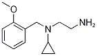 N*1*-Cyclopropyl-N*1*-(2-Methoxy-benzyl)-ethane-1,2-diaMine Struktur