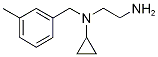 N*1*-Cyclopropyl-N*1*-(3-Methyl-benzyl)-ethane-1,2-diaMine Struktur