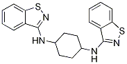 N,N'-Bis-benzo[d]isothiazol-3-yl-cyclohexane-1,4-diaMine Struktur