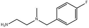 N*1*-(4-Fluoro-benzyl)-N*1*-Methyl-ethane-1,2-diaMine Struktur