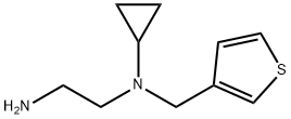 N*1*-Cyclopropyl-N*1*-thiophen-3-ylMethyl-ethane-1,2-diaMine Struktur