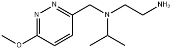 N*1*-Isopropyl-N*1*-(6-Methoxy-pyridazin-3-ylMethyl)-ethane-1,2-diaMine Struktur