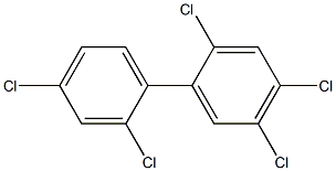 2,2',4,4',5-Pentachlorobiphenyl Solution Struktur