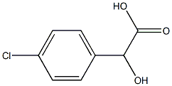 p-Chloromandelic acid Solution Struktur