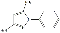 1-phenyl-1H-pyrazole-3,5-diaMine Struktur