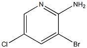 3-BroMo-5-chloro-pyridin-2-ylaMine Struktur