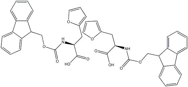 FMoc-3-(2-Furyl)-L-alanine  FMoc-3-(2-Furyl)-L-alanine Struktur