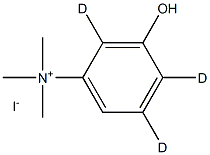 M-HydroxytriMethylaniliniuM-d3 Iodide Struktur