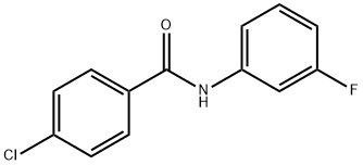 4-Chloro-N-(3-fluorophenyl)benzaMide, 97% Struktur