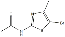 N-(5-BroMo-4-Methyl-thiazol-2-yl)-acetaMide Struktur