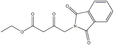 ETHYL 4-(1,3-DIOXOISOINDOLIN-2-YL)-3-OXOBUTANOATE Struktur