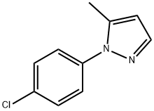 1-(4-chlorophenyl)-5-methyl-1H-pyrazole Struktur