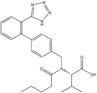 Valsartan for peak identification Struktur