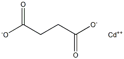 Cadmium succinate Solution Struktur