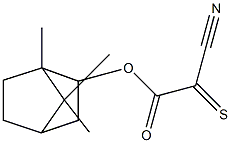 Isobornyl thiocyanoacetate Solution Struktur