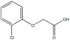 o-Chlorophenoxy acetic acid Solution Struktur