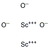 Scandium oxide, 99.999% Struktur