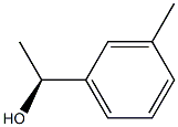 (S)-1-(3-Methylphenyl)ethyl alcohol Struktur