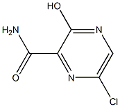 6-Chloro-3-hydroxy-pyrazine-2-carboxylic acid aMide Struktur