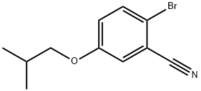 5-broMo-2-isobutoxy benzonitrile Struktur