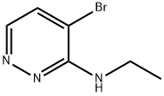 4-broMo-N-ethylpyridazin-3-aMine Struktur