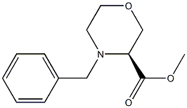 (S)-Methyl 4-benzylMorpholine-3-carboxylate Struktur