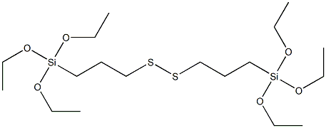 Bis[3-(triethoxysilyl)propyl]disulfide (50%) and Carbon black (50%) Struktur