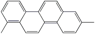 1,8-DiMethylchrysene Struktur