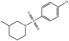 1-(4-Chlorophenylsulfonyl)-3-Methylpiperidine, 97% Struktur