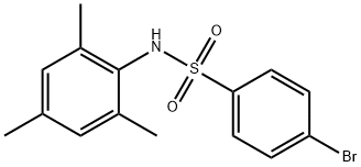 4-BroMo-N-(2,4,6-triMethylphenyl)benzenesulfonaMide, 97% Struktur