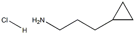 CyclopropanepropanaMine, hydrochloride Struktur