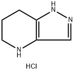 4,5,6,7-Tetrahydro-1H-pyrazolo[4,3-b]pyridine hydrochloride Struktur