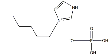 N-hexyliMidazoliuM dihydrogen phosphate Struktur